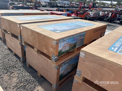 2025 AGR-MS2642    42 ft x 26 ft All Vertical Metal Garage Storage Building (Unused)