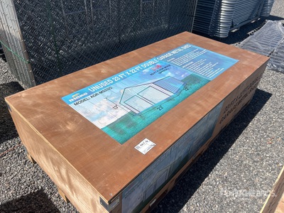 2025 AGR-MS2322    23 ft x 22 ft Double Garage Metal Edificio de almacenaje (Unused)