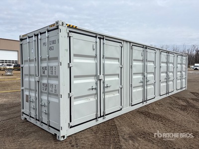 2026 40 ft High Cube Multi-Door Storage Container