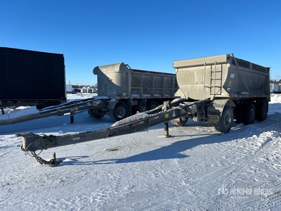 2001 Raglan 18 ft Tri/A Pup Dump Trailer
