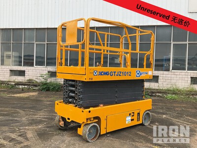 2018 XCMG GTJZ1012 Electric Scissor Lift