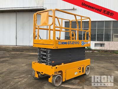 2018 XCMG GTJZ1012 Electric Scissor Lift