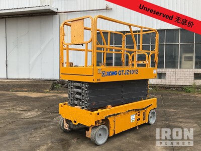 2018 XCMG GTJZ1012 Electric Scissor Lift