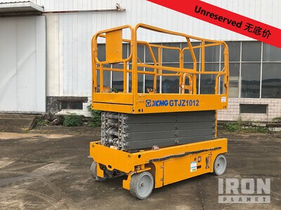 2018 XCMG GTJZ1012 Electric Scissor Lift