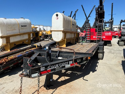 2019 Lucon 12T172FC 21 ft T/A Remorque pour équipement