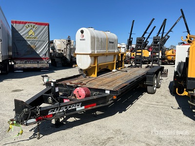 2019 Lucon 12T172FC 21 ft T/A Equipment Trailer