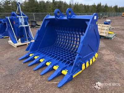 2026 Elephant BKT336D72SKEL 72-N 72 in Skeleton Excavator Bucket - Fits Cat 336 (Unused)