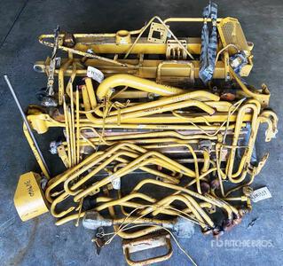 Cylinder, Pipes, and Assorted Parts (Unused) - Fits Cat