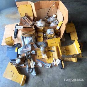 Quantity of Cat Guards and Misc. Parts (Unused)