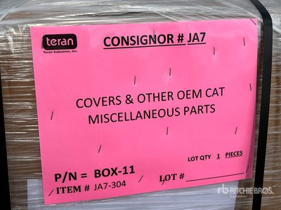 Quantity of Cat Covers and Misc. Parts