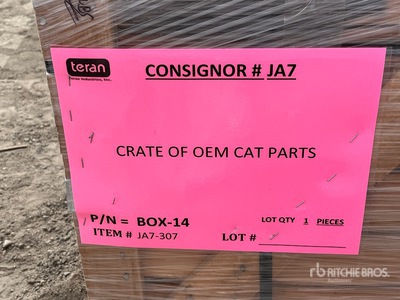 Quantity of Cat Parts Varios