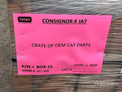 Quantity of Cat Parts Varios