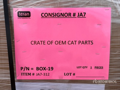 Quantity of Cat Parts Varios