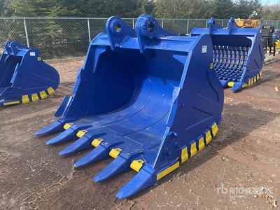 2026 Elephant BKT34572HD 72-N 72 in Digging Excavator Bucket - Fits Cat 345 (Unused)