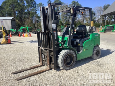 2016 Mitsubishi FG30N 5500 lb Pneumatic Tire Forklift