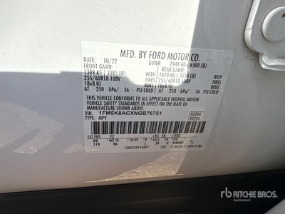 2022 Ford Explorer 4WD SUV