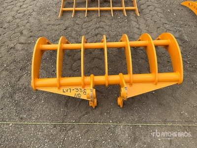 2026 GIYI Excavator Rake (Unused)