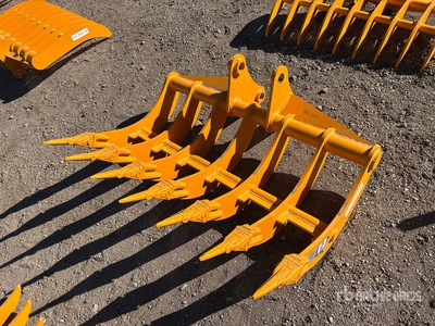 2026 GIYI 48 in Rastrello per escavatore - Fits CAT 307 (Unused)