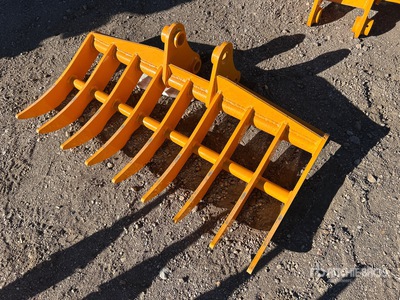 2026 GIYI Rastrello per escavatore - Fits Cat 303 (Unused)