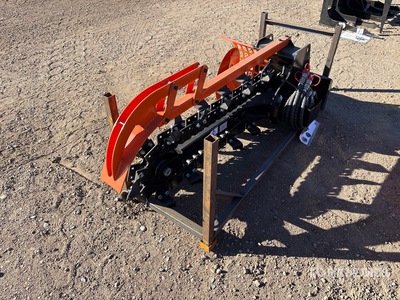 2026 GIYI GY-X39F 39 in Mini Skid Steer Trencher (Unused)