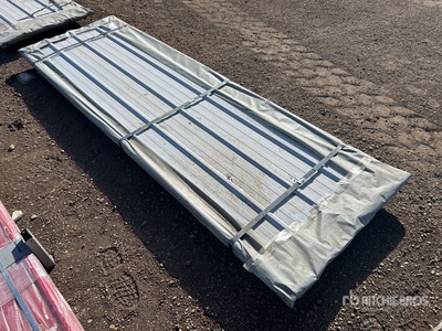 2026 SKLP SKL100 10 ft x 3 ft Galvalume Steel Siding Roofing Structural Steel (Unused)