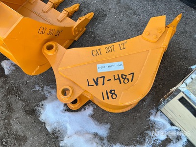 2026 GIYI GY-BK Excavator Bucket - Fits Cat 307 (Unused)