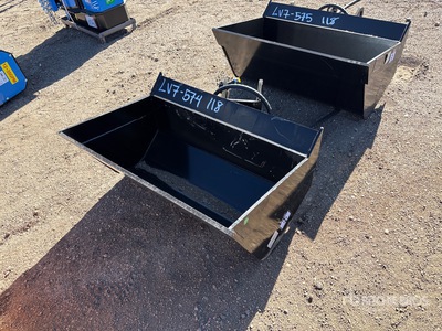 2026 GIYI GY-D5T 36 in Tilting Excavator Bucket - Fits Cat (Unused)