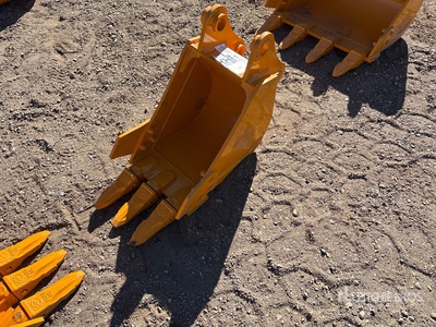 2026 GIYI GY-BK 14 in Digging Excavator Bucket - Fits Cat 303 (Unused)