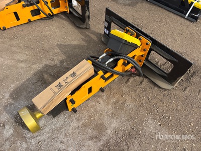 2026 GIYI GY-D680 Skid Steer Post Driver (Unused)