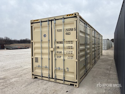 2025 40 ft High Cube Multi-Door Storage Container