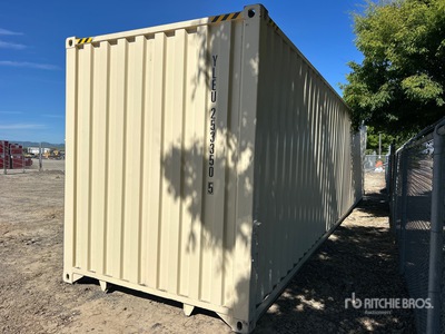 2025 40 ft High Cube Multi-Door Storage Container