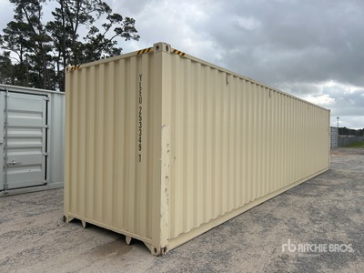2025 40 ft High Cube Multi-Door Storage Container