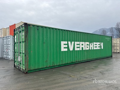 2013 40 ft High Cube Storage Container