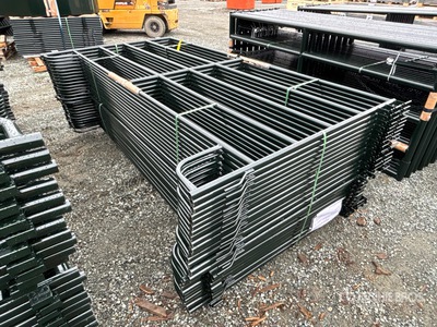 Quantity of (26) 2025 BYT RP96 9 ft 6 in x 5 ft Ranch Livestock Panel (Unused)