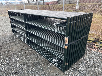 Quantity of (24) 2025 BYT RG12 12 ft x 4 ft Ranch Livestock Gate (Unused)