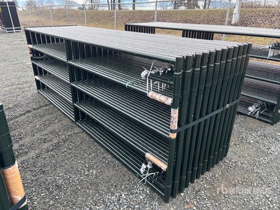 Quantity of (24) 2025 BYT RG12 12 ft x 4 ft Ranch Livestock Gate (Unused)