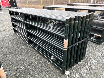 Quantity of (16) 2024 BYT MRG120 12 ft x 4 ft Magnum Ranch Livestock Gate (Unused)