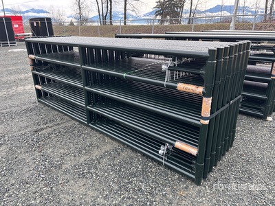 Quantity of (16) 2024 BYT MRG120 12 ft x 4 ft Magnum Ranch Livestock Gate (Unused)