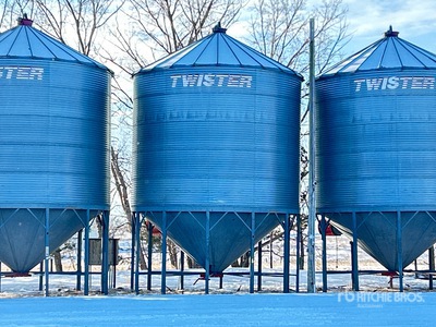 Twister +/- 4550 bu 5 Ring Hopper Trémie à grains