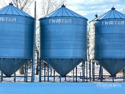 Twister +/- 4550 bu 5 Ring Hopper Trémie à grains