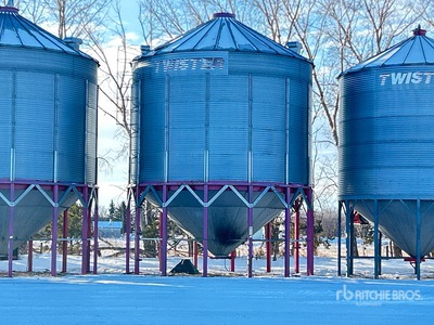 Twister +/- 6700 bu 5 Ring Hopper Trémie à grains