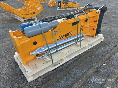 2026 JW JW1000 Q/C Hydraulic Breaker - Fits 12 - 17 Ton (Unused)