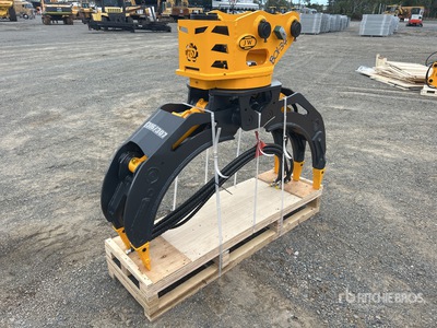 2026 JW JW04G Q/C Rotating Grappin d'excavatrice - Fits 4 - 8 ton (Unused)