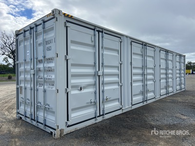 2025 40 ft High Cube Multi-Door (Damaged) Storage Container