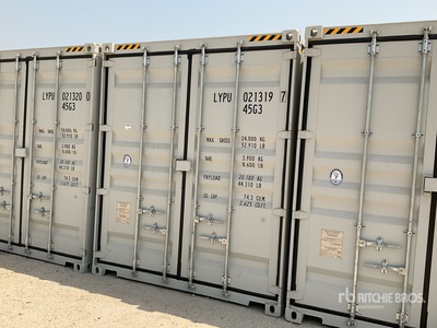 2025 40 ft High Cube Multi-Door Contenedor de almacenamiento