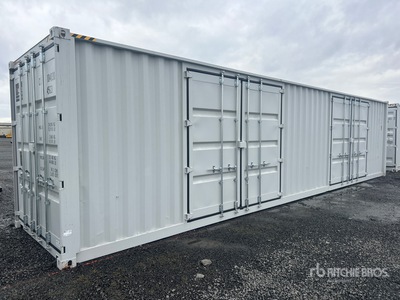 2026 40 ft High Cube Multi-Door Storage Container