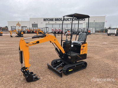 2025 JPC HT12 Mini Excavator (Unused)