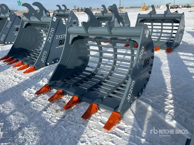 2025 SEC 58 in Q/C Skeleton Łyżka do koparki - Fits ZX200 (Unused)