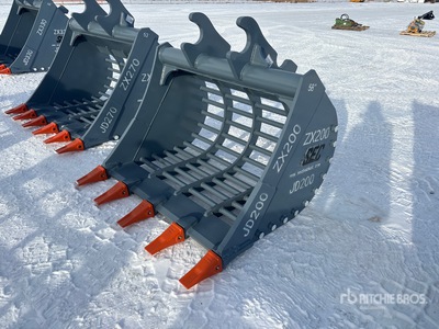 2025 SEC 58 in Q/C Skeleton Łyżka do koparki - Fits Hitachi ZX200 (Unused)