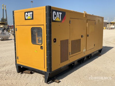 2017 Cat C15 500 kVA Skid-Mounted Generator Set